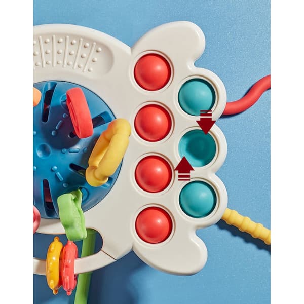 WOOPIE BABY Montessori Sensorisk Bitleksak, Multifunktionell 0+