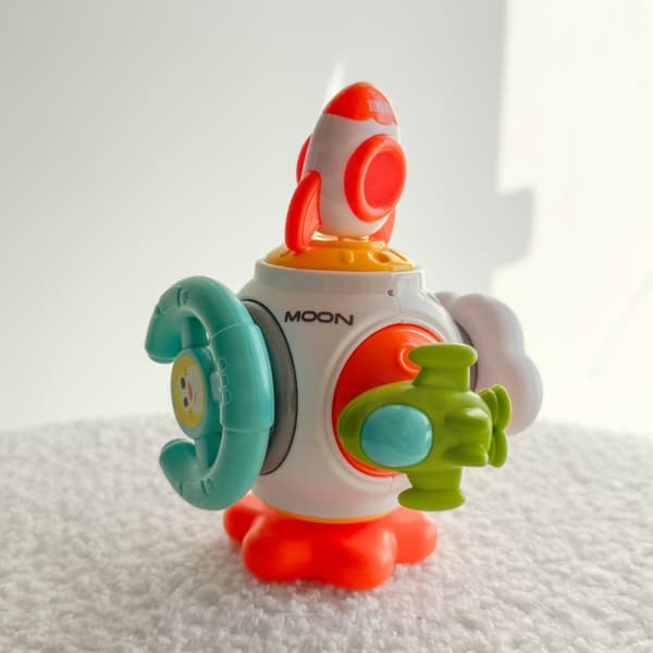 WOOPIE BABY Rymdraketboll 6-i-1 Montessori 18 mån+