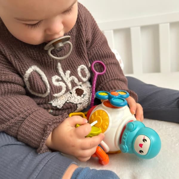 WOOPIE BABY Montessori Cube Sensorisk terning 8-i-1