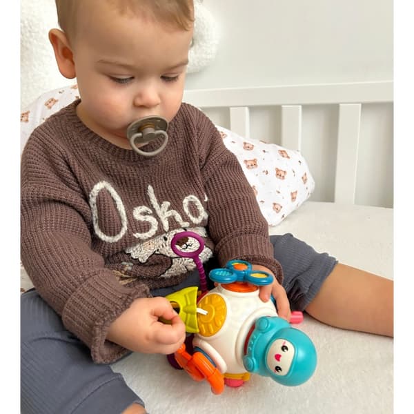 WOOPIE BABY Montessori Cube Sensorisk terning 8-i-1