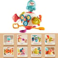 Miniatyrbillede 8 af 10: WOOPIE BABY Montessori Cube Sensorisk terning 8-i-1