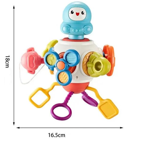 WOOPIE BABY Montessori Cube Sensorisk terning 8-i-1