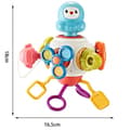 Miniatyrbillede 9 af 10: WOOPIE BABY Montessori Cube Sensorisk terning 8-i-1