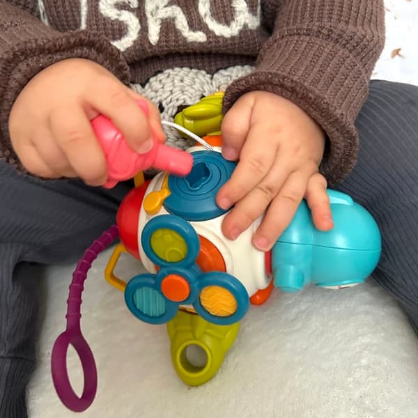 WOOPIE BABY Montessori Cube Sensorisk terning 8-i-1