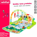 Miniatyrbillede 3 af 7: Legetæppe Winfun Klæde Plastik 63 x 43 x 91 cm (2 enheder)