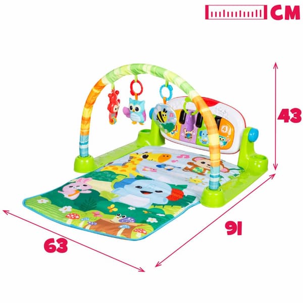 Lekmatta Winfun Tyg Plast 63 x 43 x 91 cm (2 antal)