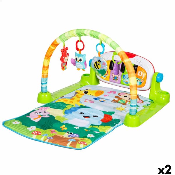 Lekmatta Winfun Tyg Plast 63 x 43 x 91 cm (2 antal)