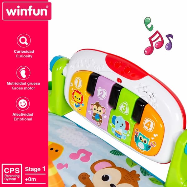 Legetæppe Winfun Klæde Plastik 63 x 43 x 91 cm (2 enheder)
