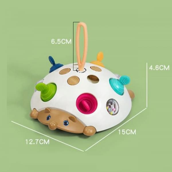 WOOPIE BABY Sensorisk Leksak 4-i-1 Igelkott Pop-it Aktiverande