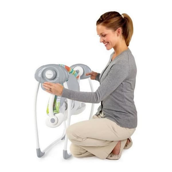 Gungstol Ingenuity Compact portable swing Multicolour djur