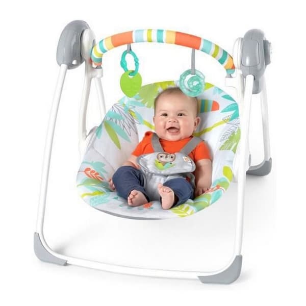 Gungstol Ingenuity Compact portable swing Multicolour djur