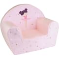 Miniatyrbild 2 av 5: Barnstol för ballerinadansklubb - FUN HOUSE - B.52 x D.33 x H.42 cm - Rosa