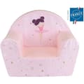 Miniatyrbild 1 av 5: Barnstol för ballerinadansklubb - FUN HOUSE - B.52 x D.33 x H.42 cm - Rosa