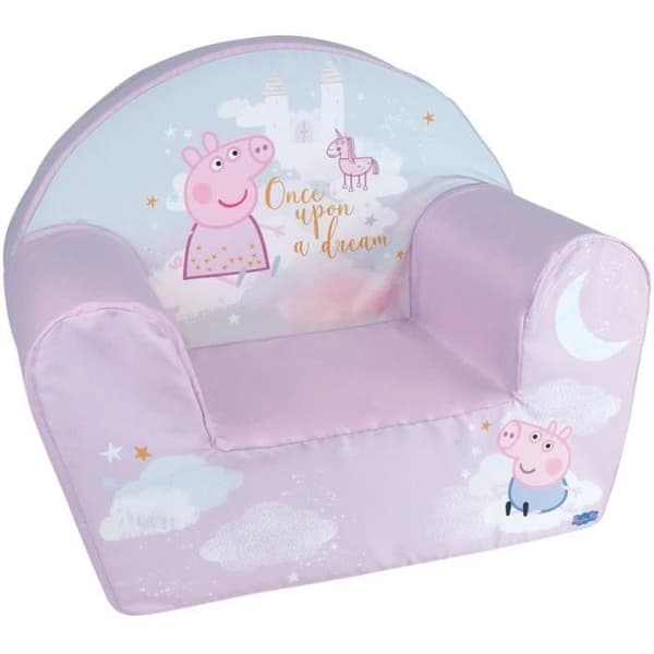 Peppa Pig Club -tuoli - HUPITALONEN - Lapsille - Taattu ranskalainen alkuperä