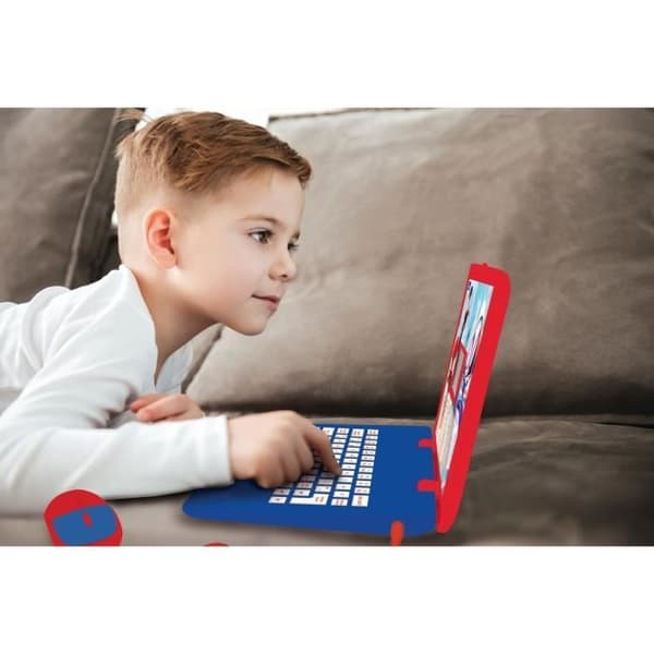 Spidey Tvåspråkig Pedagogisk Dator - LEXIBOOK - 124 aktiviteter
