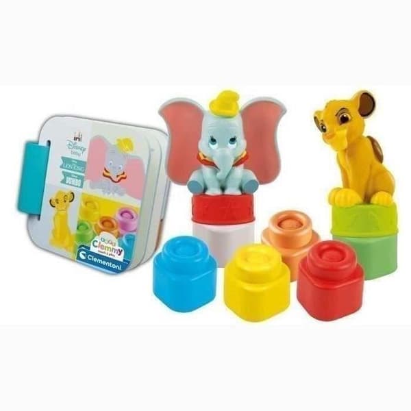 Disney Classics Clemmy Box Set - Disney Baby - Clementoni - 6 kuutiota - Valmistettu Italiassa