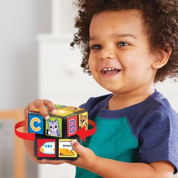 Pedagogisk leksak - VTECH BABY - Tourni Cube - Alfabet, Djur, Fordon - Unisex - 18 månader+