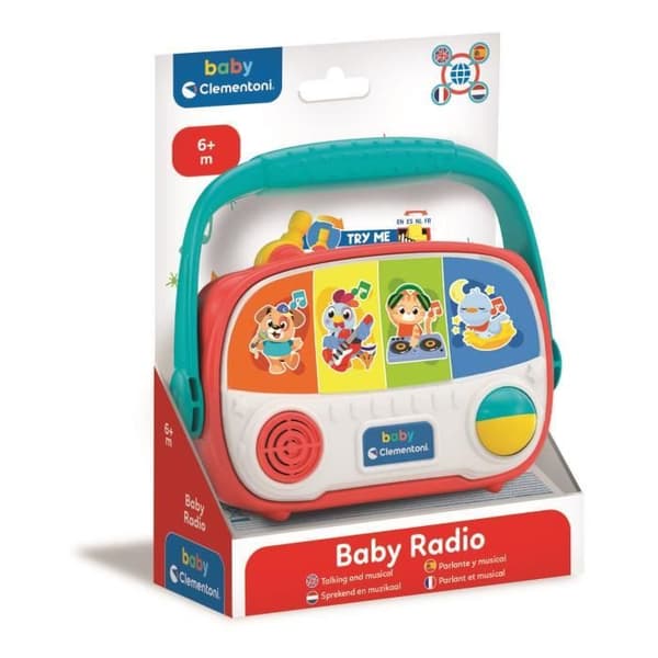 CLEMENTONI Talking Baby Radio