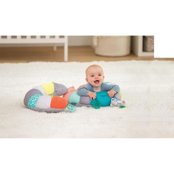 INFANTINO Tummy Time 2-i-1 aktivitetspude