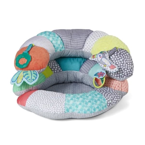 INFANTINO Tummy Time 2-i-1 aktivitetspude