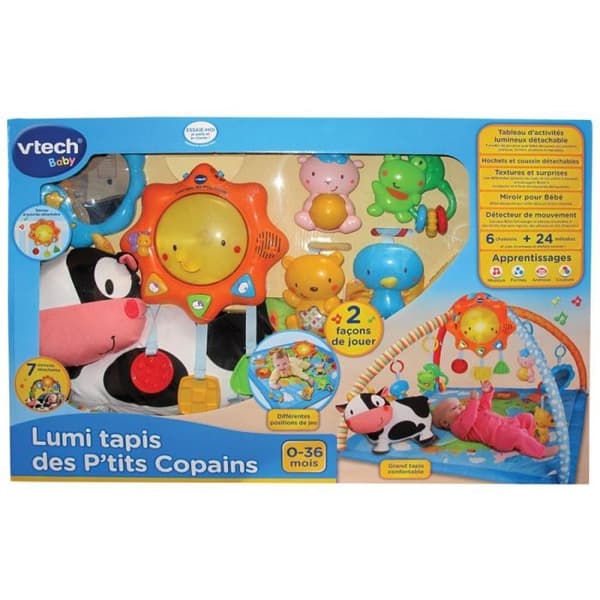 VTECH BABY - Lumi Little Friends Tæppe Blå