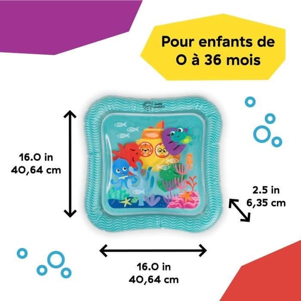 BABY EINSTEIN Ocean Explorers Sensorisk Opdagelses Vandmåtte - 0 til 36 måneder