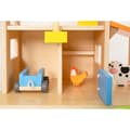 Miniatyrbillede 9 af 11: IGA bondegård i træ – Bondehus med have og traktor, 21 stk