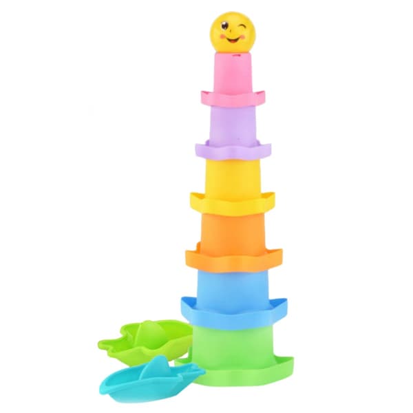 WOOPIE BABY Pyramid Sinneskoppar Stjärnor + Boll