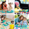 Pikkukuva 5 / 5: Lollanda Busy Board Montessori-lelu - Aktiviteetti- ja kehityslelut lapsille - Sininen,P4- Montessori-pelit Opi