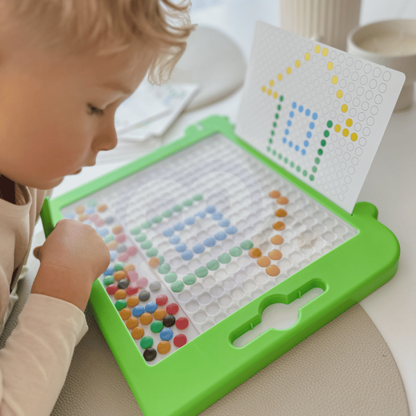 WOOPIE Magnetbräda för Barn – Montessori MagPad Dinosaurie