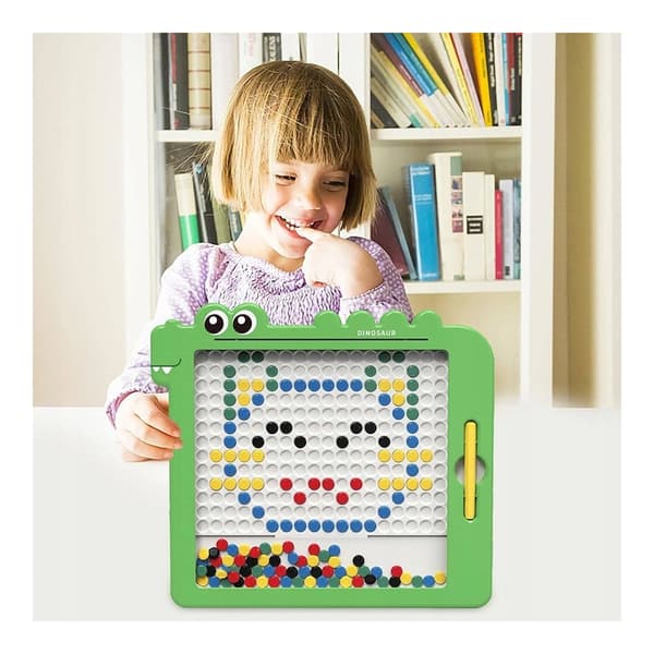 WOOPIE Magnetbräda för Barn – Montessori MagPad Dinosaurie