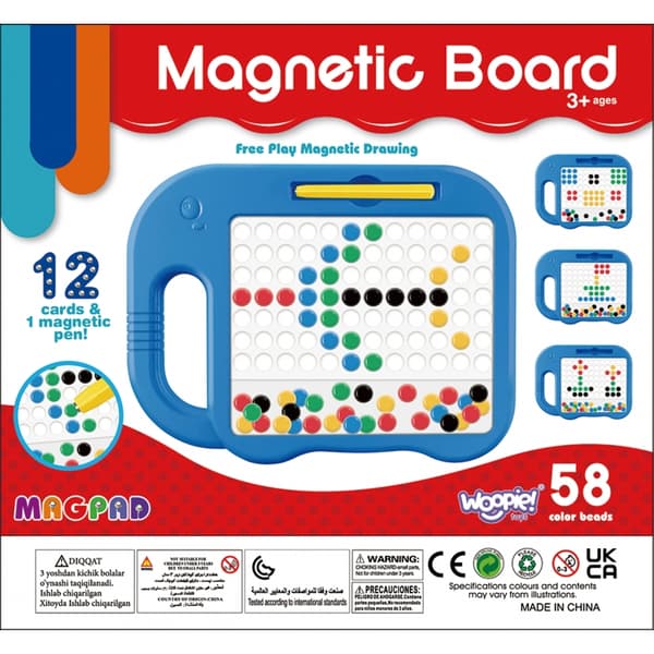 WOOPIE Magnetbräda för Barn – Montessori MagPad Elefant