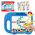 Miniatyrbild 1 av 5: WOOPIE Magnetbräda för Barn – Montessori MagPad Elefant
