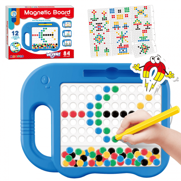 WOOPIE Magnetbräda för Barn – Montessori MagPad Elefant