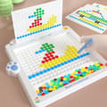 Miniatyrbillede 6 af 11: WOOPIE Magnetplade til børn – Montessori MagPad Rabbit Blå