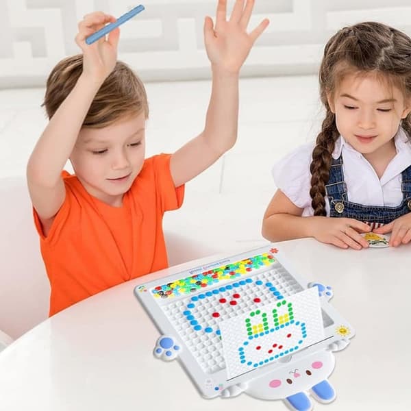 WOOPIE Magnetplade til børn – Montessori MagPad Rabbit Blå