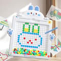 Miniatyrbillede 9 af 11: WOOPIE Magnetplade til børn – Montessori MagPad Rabbit Blå