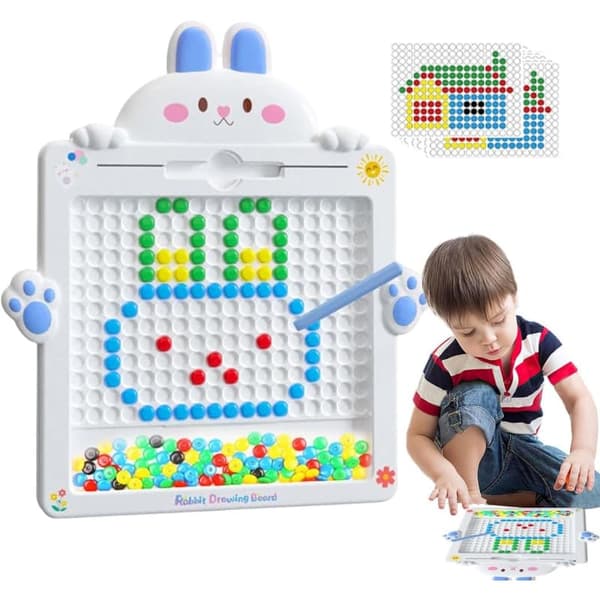 WOOPIE Magnet Board til børn – Montessori MagPad Rabbit