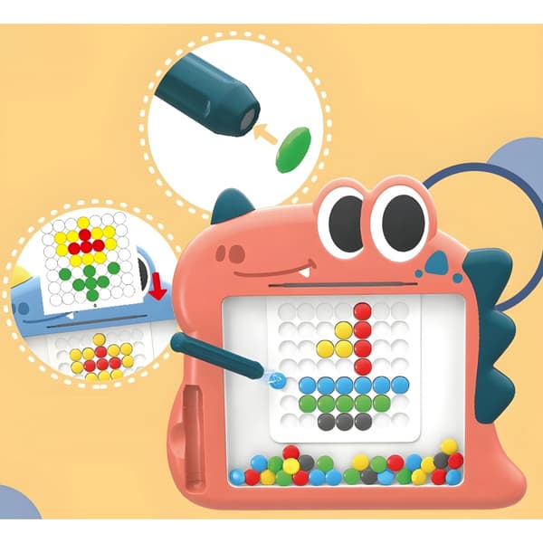 WOOPIE Magnetbräda – Dinosaurie MagPad