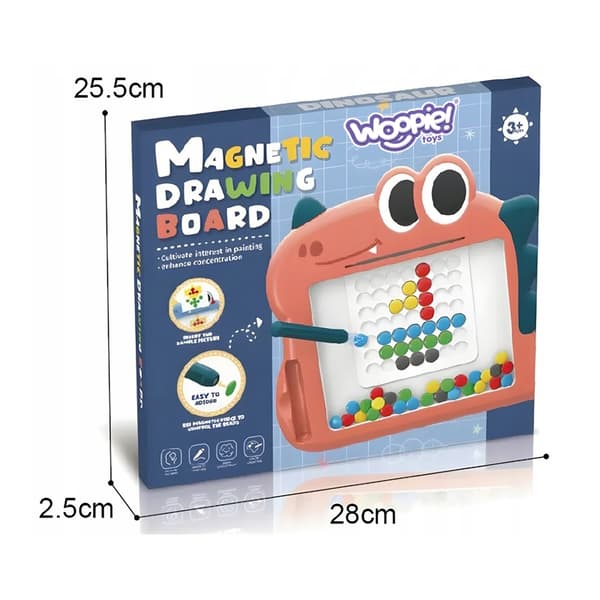WOOPIE Magnetbräda – Dinosaurie MagPad
