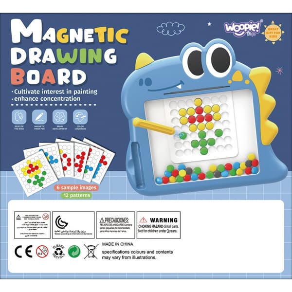 WOOPIE Magnetbräda – Dinosaurie MagPad