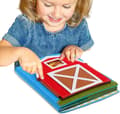 Miniatyrbillede 5 af 6: OBOSOE Sensory Activity Pad – 3D pædagogisk legebog og udviklende legetøjsgave til førskolebørn 1-5 år