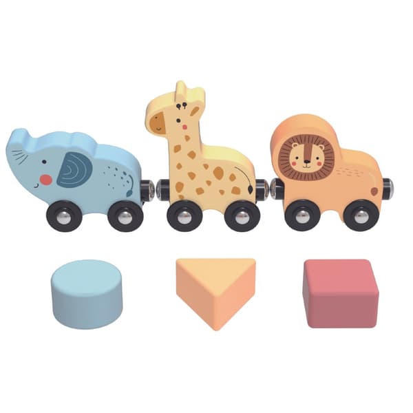 TOOKY TOY Montessori-tyylinen puinen aktiviteettipöytä palloradalla