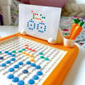 Miniatyrbild 5 av 8: WOOPIE Magnetisk Montessori-Ritbräda MagPad – Kanin och Morot