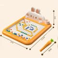 Miniatyrbild 7 av 8: WOOPIE Magnetisk Montessori-Ritbräda MagPad – Kanin och Morot