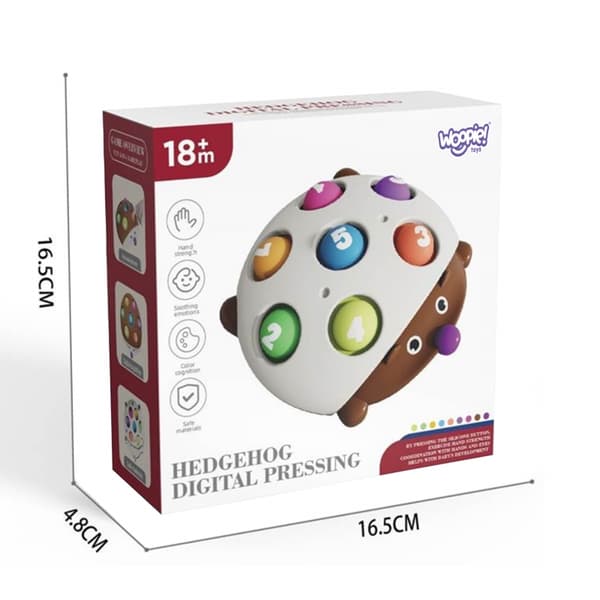 WOOPIE Pop-it Siilifiguuri Fidget lelut
