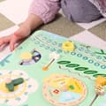 Miniatyrbillede 2 af 7: CLASSIC WORLD Træmanipulationsbræt "Min første kalender" – Børneur