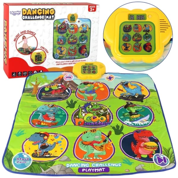 WOOPIE Musikalsk Mad Dinosaurer Arkade Dans Spil