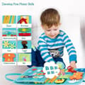 Miniatyrbild 5 av 7: Bomclap Aktivitetsbok – Motorik & Sinnesträning, Interaktiv Lärobok, Montessori Present till Barn från 2, 3, 4, 5 år