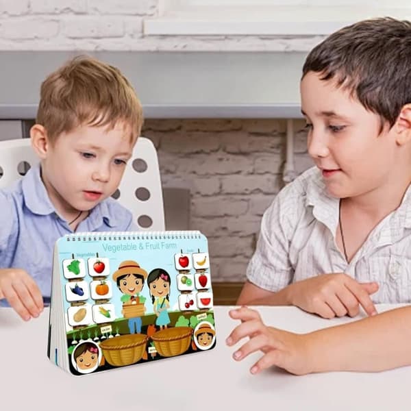 Bomclap Activity Pad – Pædagogisk sanselegetøj i førskolen med Montessori-inspirerede aktiviteter for småbørn 1-4 år